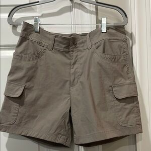 Khaki Cargo Shorts NWOT— never been worn Eddie Bauer cargo shorts
